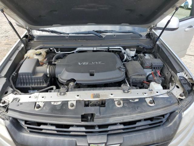 1GCGSDEN4K1342228 - 2019 CHEVROLET COLORADO Z71 SILVER photo 11