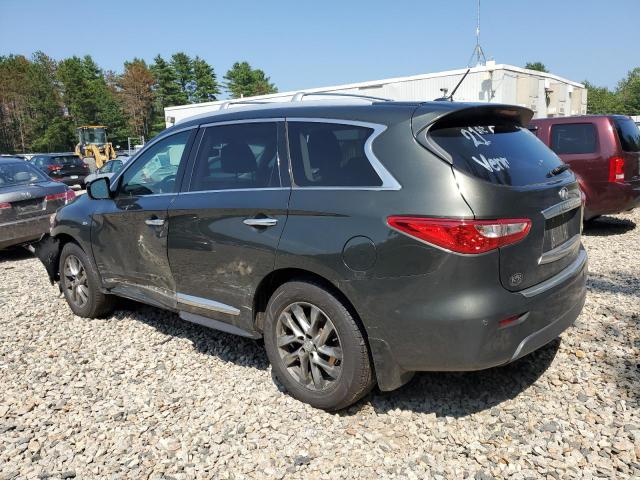 5N1AL0MM9EC535791 - 2014 INFINITI QX60 GREEN photo 2