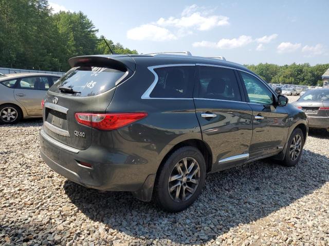 5N1AL0MM9EC535791 - 2014 INFINITI QX60 GREEN photo 3