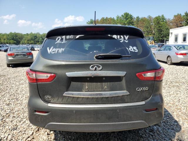 5N1AL0MM9EC535791 - 2014 INFINITI QX60 GREEN photo 6