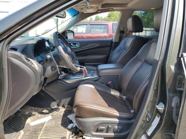 5N1AL0MM9EC535791 - 2014 INFINITI QX60 GREEN photo 7