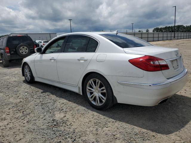 KMHGC4DD7CU184842 - 2012 HYUNDAI GENESIS 3.8L WHITE photo 2