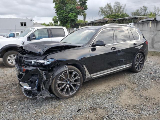 5UXCW2C05N9J42817 - 2022 BMW X7 XDRIVE40I BLACK photo 1