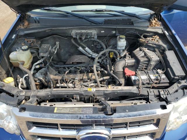 1FMCU03Z58KC70090 - 2008 FORD ESCAPE XLT BLUE photo 12