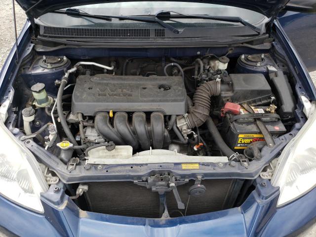 2T1KR32E77C646435 - 2007 TOYOTA COROLLA MA XR BLUE photo 11