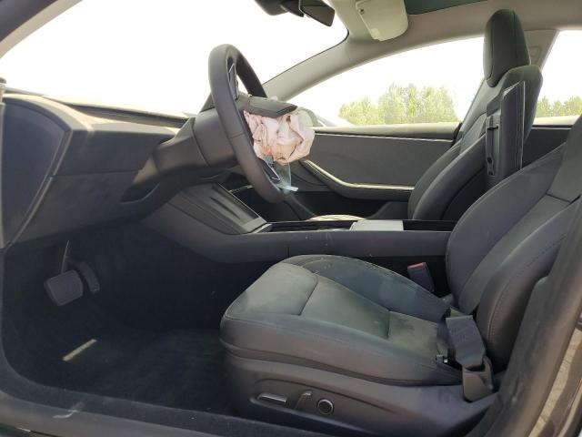 5YJ3E1EA2SF982866 - 2025 TESLA MODEL 3 GRAY photo 7