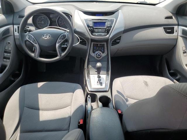 KMHDH4AE7DU989629 - 2013 HYUNDAI ELANTRA GLS SILVER photo 8