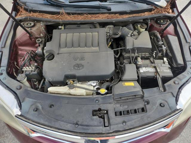 4T1BK1EBXEU128938 - 2014 TOYOTA AVALON BASE BURGUNDY photo 11