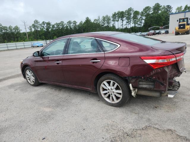 4T1BK1EBXEU128938 - 2014 TOYOTA AVALON BASE BURGUNDY photo 2