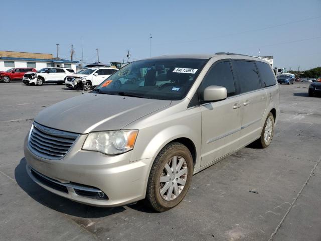 2C4RC1BG4DR621106 - 2013 CHRYSLER TOWN & COU TOURING 金色 照片 1