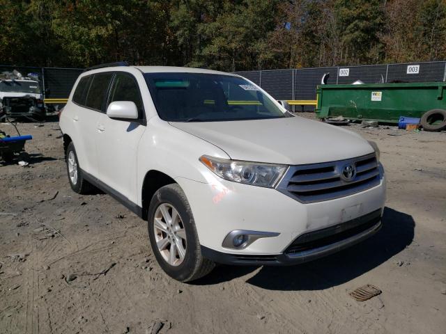 5TDBK3EH1CS093972 - 2012 TOYOTA HIGHLANDER BASE Ақ фото 1