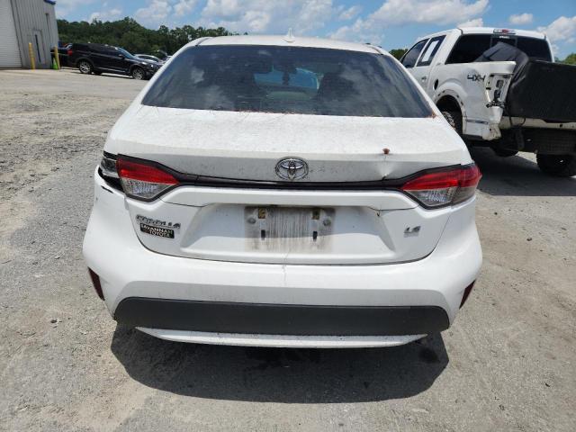 JTDEPRAE6LJ011647 - 2020 TOYOTA COROLLA LE 白色 照片 6