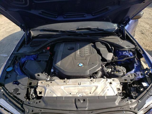 WBA5U7C06LFH16112 - 2020 BMW M340I Синий фото 11
