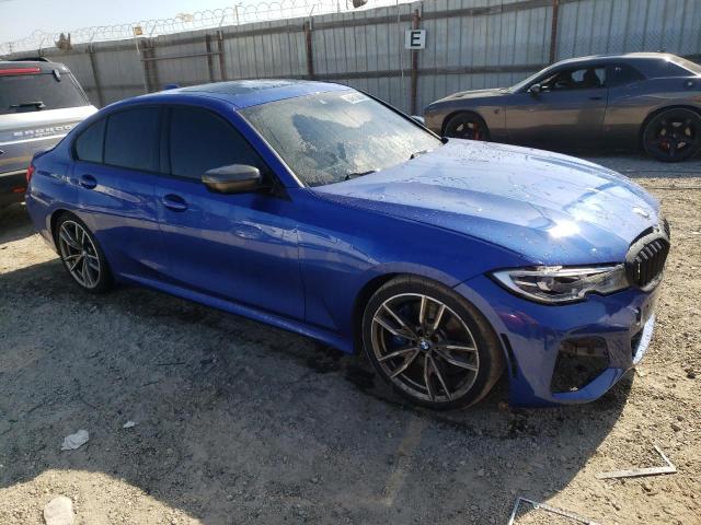 WBA5U7C06LFH16112 - 2020 BMW M340I Синий фото 4