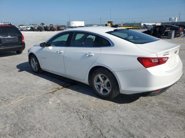 1G1ZB5ST0JF261223 - 2018 CHEVROLET MALIBU LS WHITE photo 2