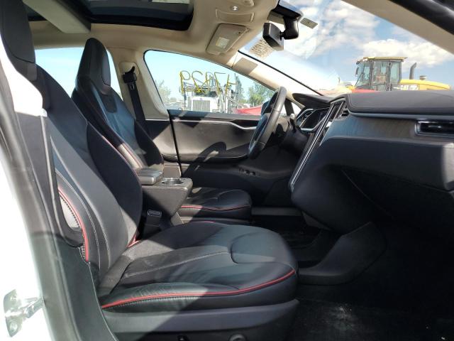 5YJSA1DP6DFP07386 - 2013 TESLA MODEL S Սպիտակ լուսանկար 5
