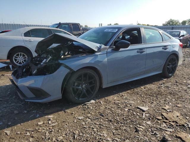 2HGFE2F57NH550942 - 2022 HONDA CIVIC SPORT 灰色 照片 1