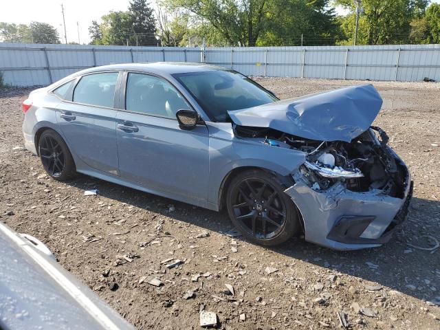 2HGFE2F57NH550942 - 2022 HONDA CIVIC SPORT 灰色 照片 4