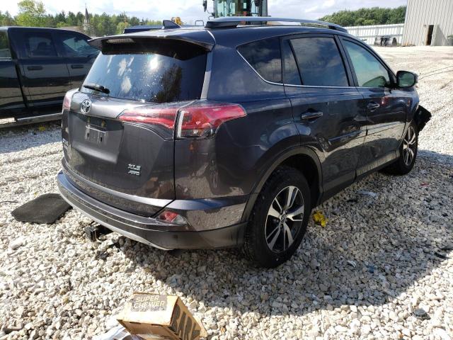 JTMRFREV5JJ727399 - 2018 TOYOTA RAV4 ADVENTURE GRAY photo 3