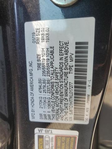 5J8TC1H77KL017277 - 2019 ACURA RDX ADVANCE Boz foto 12