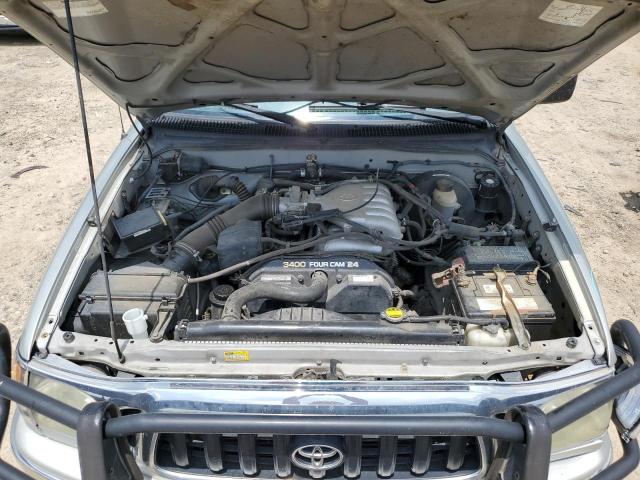 5TEGN92N24Z390389 - 2004 TOYOTA TACOMA DOUBLE CAB PRERUNNER SILVER photo 11