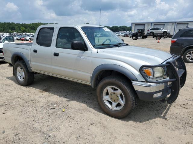 5TEGN92N24Z390389 - 2004 TOYOTA TACOMA DOUBLE CAB PRERUNNER SILVER photo 4