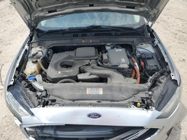 3FA6P0LU1KR110374 - 2019 FORD FUSION SE 银色 照片 11