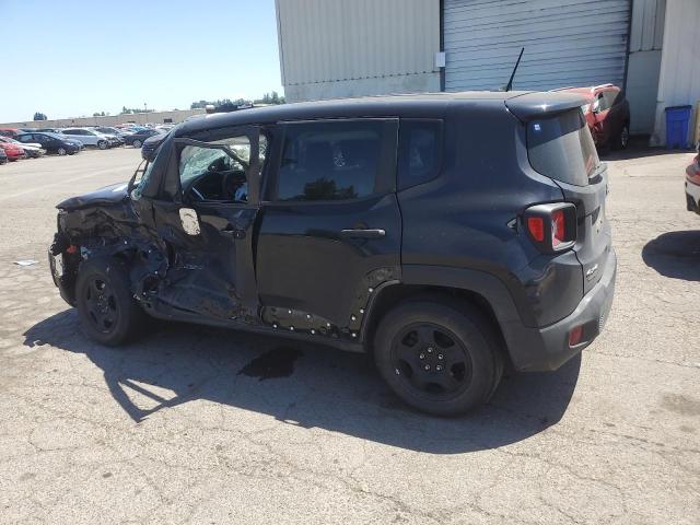 ZACNJBAB0KPJ80122 - 2019 JEEP RENEGADE SPORT BLACK photo 2