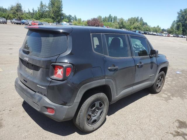 ZACNJBAB0KPJ80122 - 2019 JEEP RENEGADE SPORT BLACK photo 3