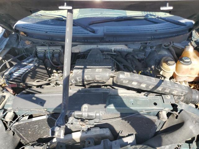 1FTPW12V67KC53933 - 2007 FORD F150 SUPERCREW GREEN photo 11