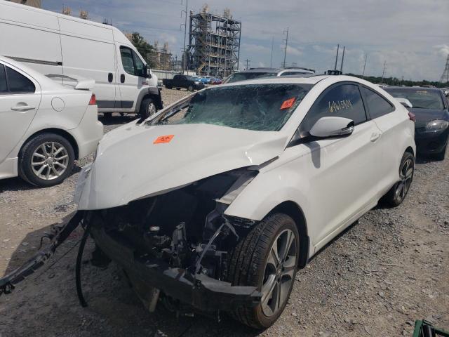 KMHDH6AH0EU028152 - 2014 HYUNDAI ELANTRA CO GS WHITE photo 1