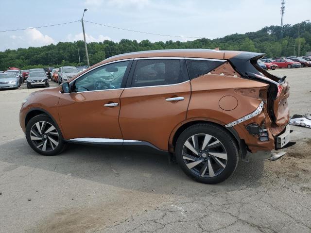 5N1AZ2MH3FN282342 - 2015 NISSAN MURANO S ORANGE photo 2