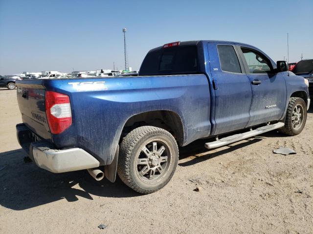 5TFRM5F14FX093498 - 2015 TOYOTA TUNDRA DOUBLE CAB SR/SR5 BLUE photo 3