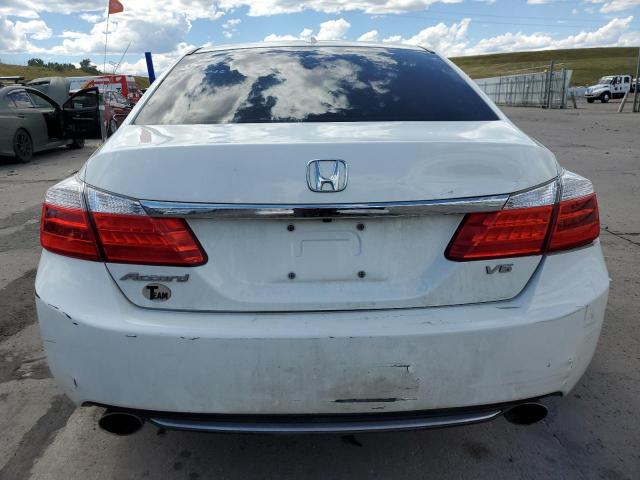 1HGCR3F89EA005928 - 2014 HONDA ACCORD EXL WHITE photo 6