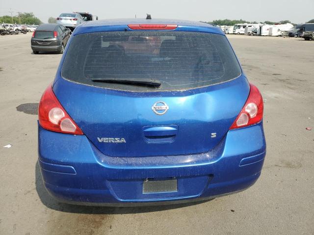 3N1BC1CPXBL457731 - 2011 NISSAN VERSA S BLUE photo 6