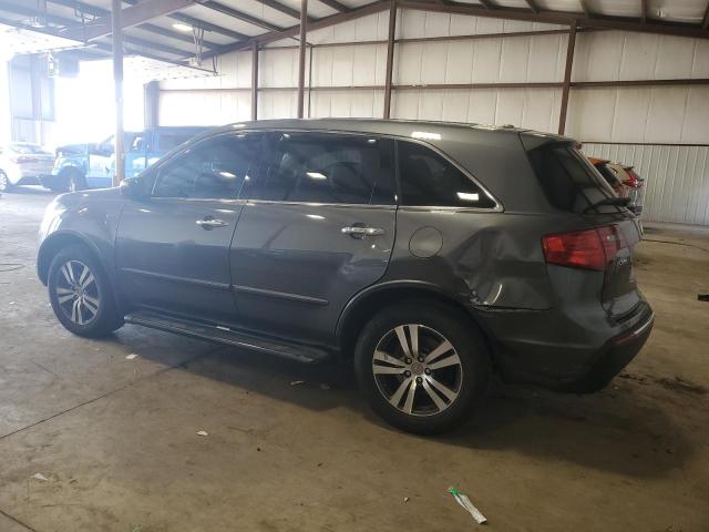 2HNYD2H41AH528261 - 2010 ACURA MDX TECHNOLOGY CHARCOAL photo 2