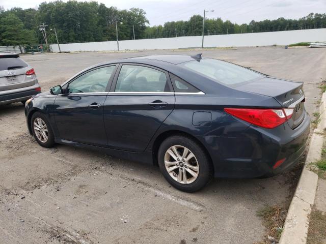 5NPEB4AC2EH923445 - 2014 HYUNDAI SONATA GLS BLUE photo 2