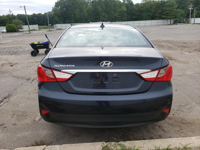 5NPEB4AC2EH923445 - 2014 HYUNDAI SONATA GLS BLUE photo 6