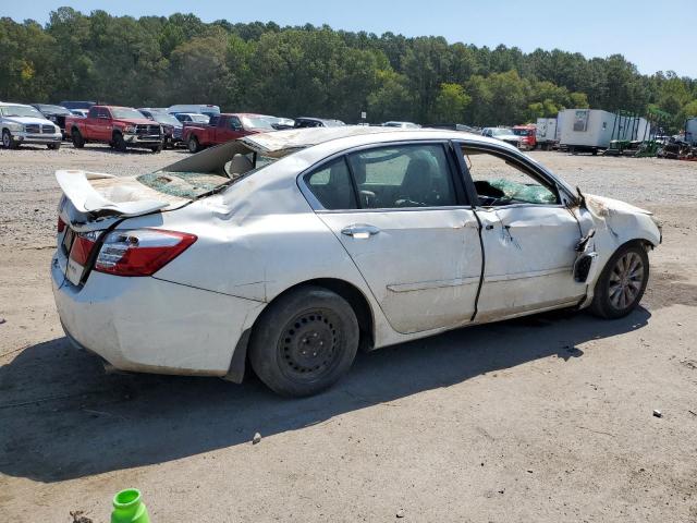 1HGCR2F86EA038914 - 2014 HONDA ACCORD EXL WHITE photo 3