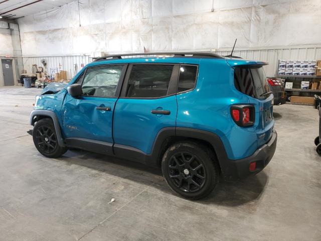 ZACNJCAB9MPM47928 - 2021 JEEP RENEGADE SPORT 青绿色 照片 2
