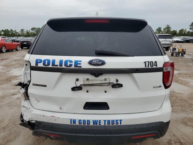 1FM5K8ARXHGC78298 - 2017 FORD EXPLORER POLICE INTERCEPTOR 白色 照片 6