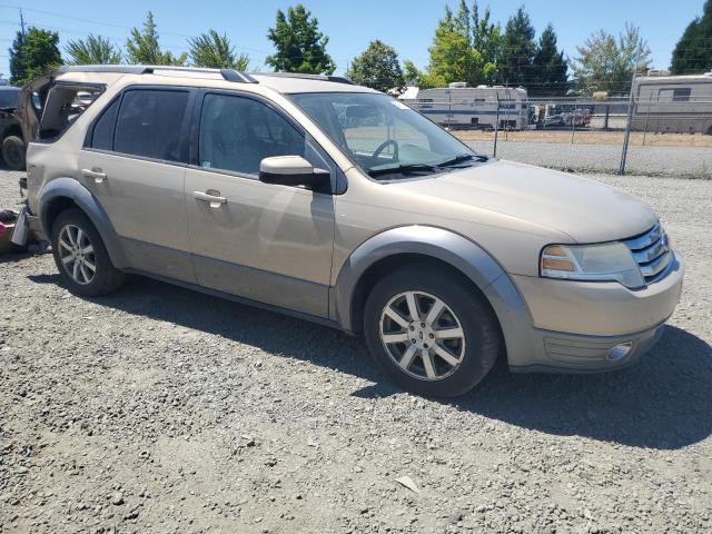 1FMDK05W88GA20228 - 2008 FORD TAURUS X SEL TAN photo 4