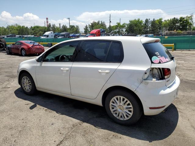 WVWDB7AJ7EW004885 - 2014 VOLKSWAGEN GOLF WHITE photo 2