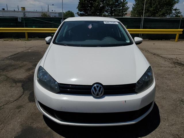 WVWDB7AJ7EW004885 - 2014 VOLKSWAGEN GOLF WHITE photo 5