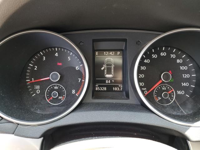 WVWDB7AJ7EW004885 - 2014 VOLKSWAGEN GOLF WHITE photo 9