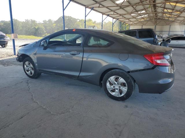 2HGFG3B5XDH510746 - 2013 HONDA CIVIC LX GRAY photo 2