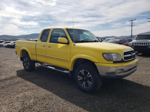 5TBBT4819YS093476 - 2000 TOYOTA TUNDRA ACCESS CAB LIMITED YELLOW photo 4