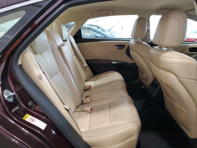 4T1BK1EB1DU001199 - 2013 TOYOTA AVALON BASE 勃艮第红 照片 10