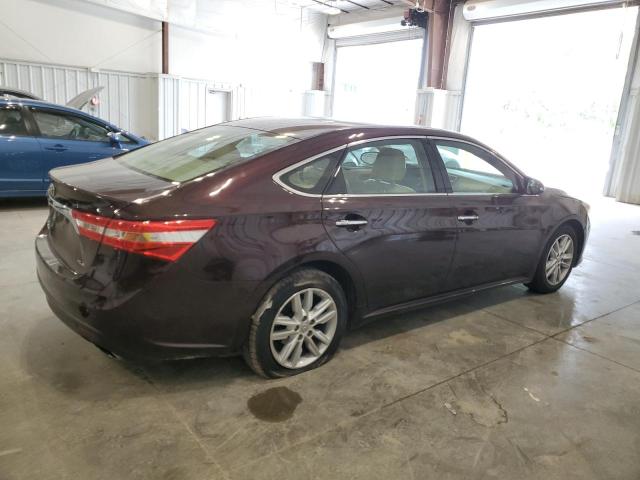 4T1BK1EB1DU001199 - 2013 TOYOTA AVALON BASE 勃艮第红 照片 3