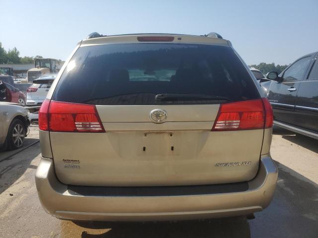 5TDZA22C14S086168 - 2004 TOYOTA SIENNA XLE GOLD photo 6